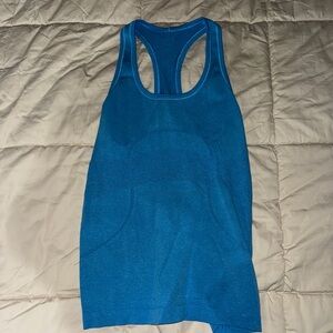 lululemon athletica Blue Tank Top